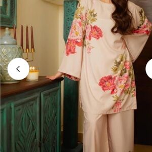 Floral Print Lounge Set